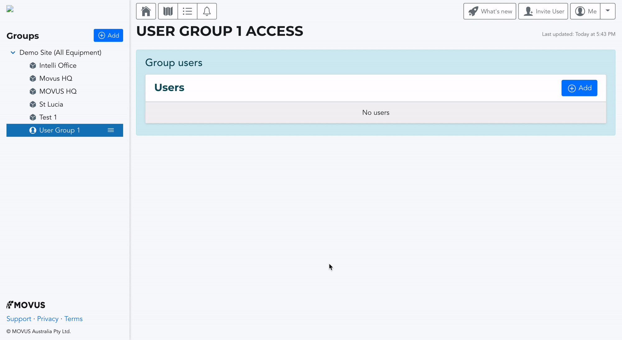 Adding Users to User Group