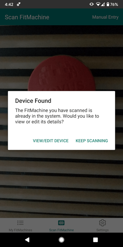 Device Found