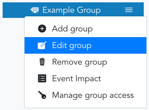Edit Group Device Groups