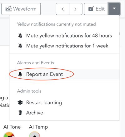 Report User Event